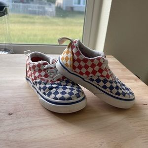 Kids checkered vans